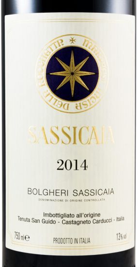 2014 Tenuta San Guido Sassicaia Bolgheri tinto