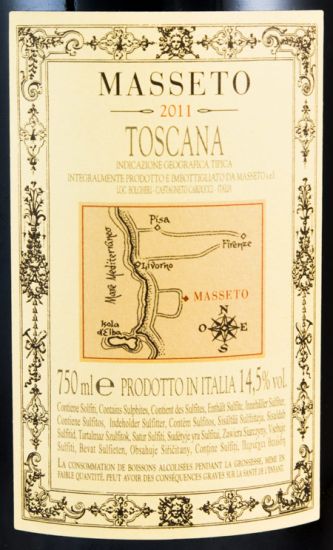 2011 Masseto Toscana tinto
