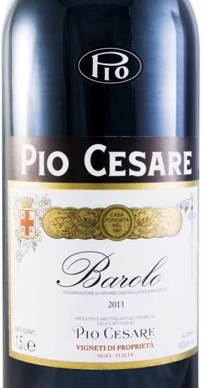 2011 Pio Cesare Barolo Piemonte tinto 1,5L