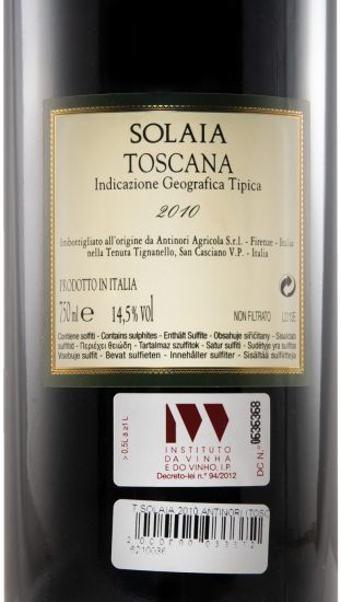 2010 Solaia red