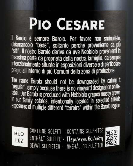2012 Pio Cesare Barolo Piemonte red