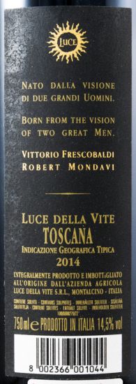 2014 Luce della Vite Luce Toscana red