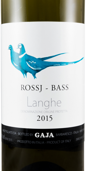 2015 Gaja Rossj-Bass Langhe Barbaresco white