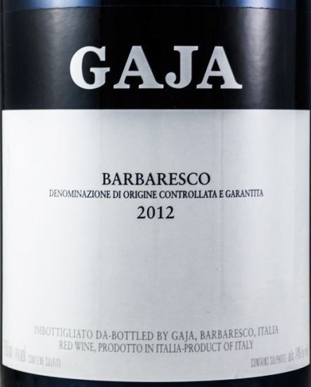 2012 Gaja Barbaresco Langhe tinto
