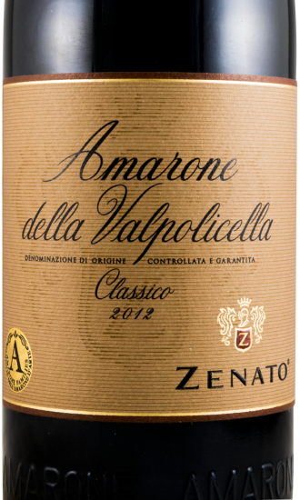 2012 Zenato Amarone della Valpolicella Classico tinto