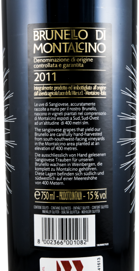 2011 Luce Brunello Di Montalcino tinto