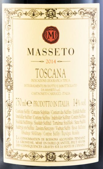 2014 Masseto red