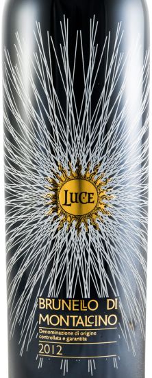2012 Luce Brunello Di Montalcino red