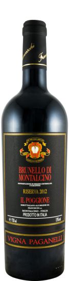 2012 Il Poggione Paganelli Riserva Brunello di Montalcino tinto