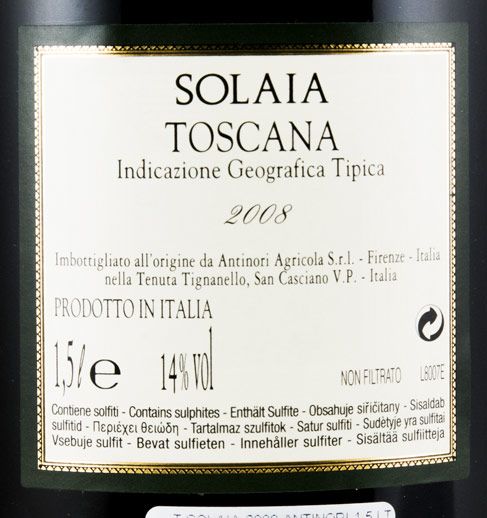 2008 Solaia tinto 1,5L