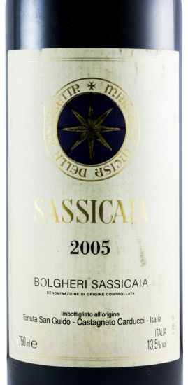 2005 Tenuta San Guido Sassicaia Bolgheri tinto
