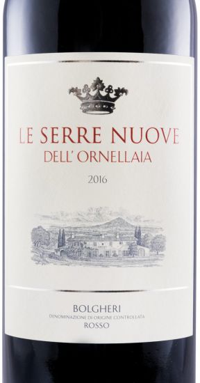 2016 Tenuta Dell'Ornellaia Le Serre Nuove red