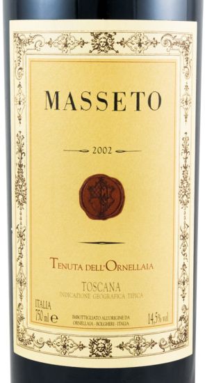 2002 Masseto tinto