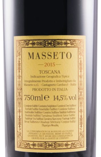 2015 Masseto red