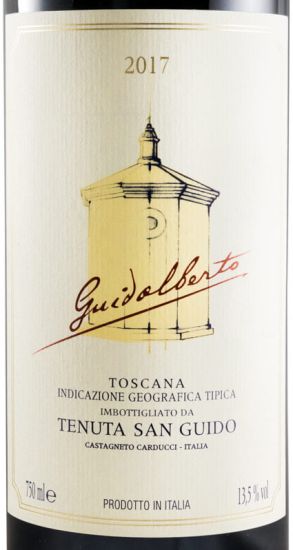 2017 Tenuta San Guido Guidalberto Toscana red