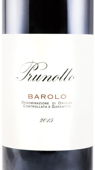 2015 Prunotto Barolo tinto