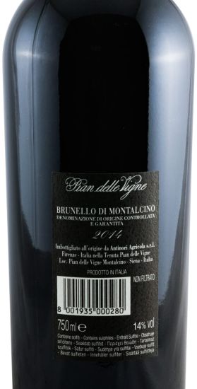 2014 Pian delle Vigne Brunello di Montalcino red