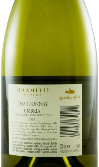 2018 Castello della Sala Bramìto della Sala Chardonnay branco