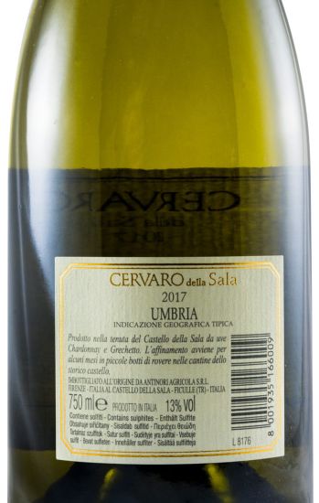 2017 Castello della Sala Cervaro della Sala branco