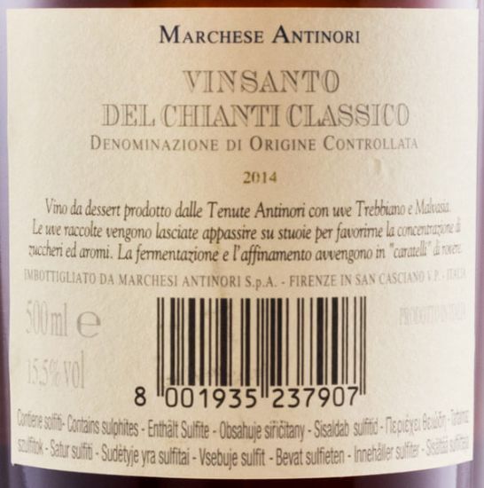 2014 Marchese Antinori Vin Santo del Chianti Classico branco