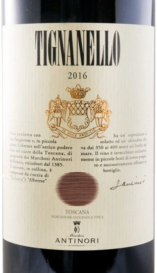2016 Tignanello red 1.5L