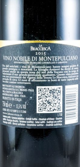 2015 La Braccesca Nobile di Montepulciano tinto