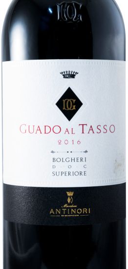 2016 Tenuta Guado al Tasso Bolgheri Superiore tinto