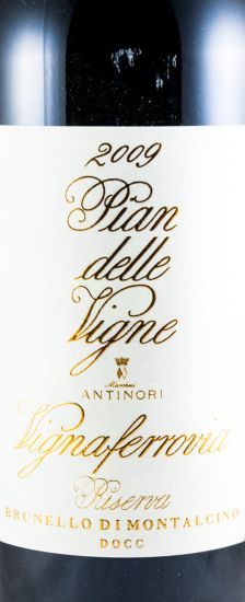 2009 Pian delle Vigne Vignaferrovia Brunello di Montalcino tinto