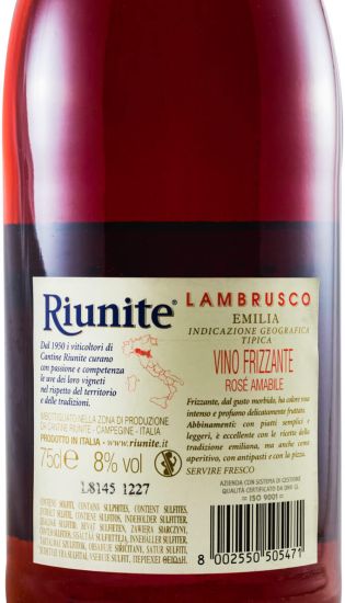 Lambrusco Riunite rosé