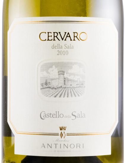 2010 Castello della Sala Cervaro della Sala branco 1,5L