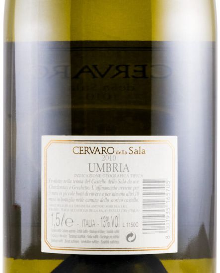 2010 Castello della Sala Cervaro della Sala branco 1,5L