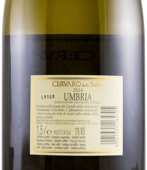 2014 Castello della Sala Cervaro della Sala branco 1,5L