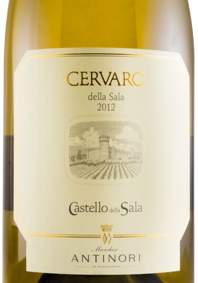 2012 Castello della Sala Cervaro della Sala branco 3L