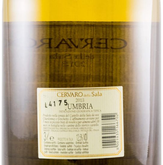 2013 Castello della Sala Cervaro della Sala branco 3L