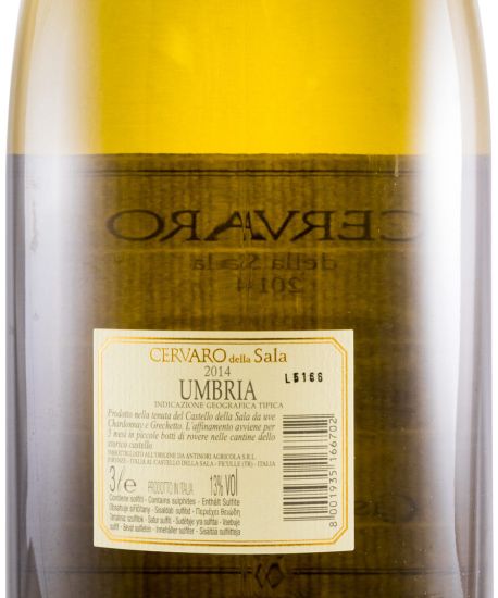 2014 Castello della Sala Cervaro della Sala white 3L