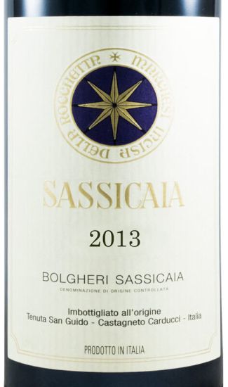 2013 Tenuta San Guido Sassicaia Bolgheri tinto 3L