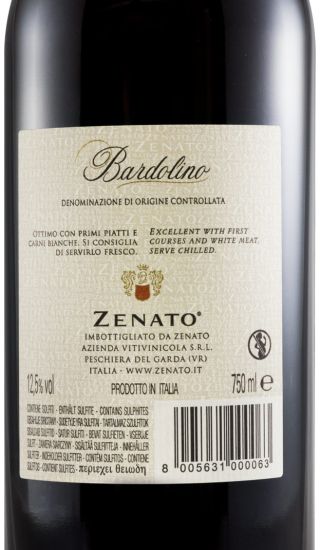 2018 Zenato Bardolino tinto