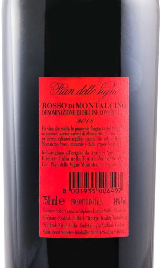 2018 Pian delle Vigne Rosso di Montalcino red