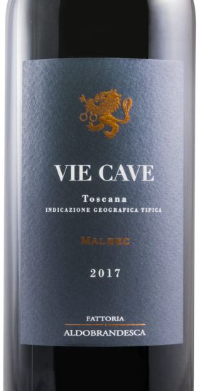2017 Fattoria Aldobrandesca Vie Cave Malbec Sovana tinto