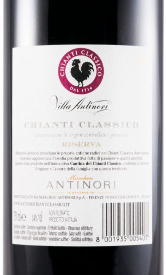 2015 Villa Antinori Chianti Classico Riserva tinto