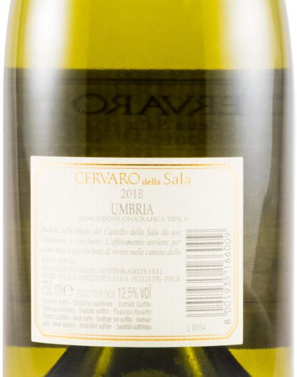 2018 Castello della Sala Cervaro della Sala branco