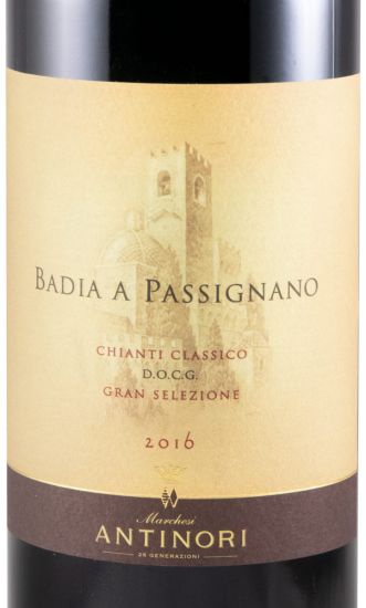 2016 Badia a Passignano Chianti Classico Gran Selezione red