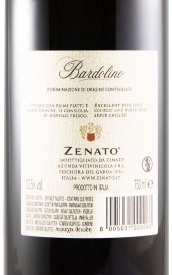 2019 Zenato Bardolino red