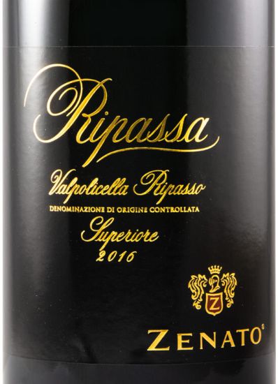 2016 Zenato Ripassa Valpolicella Ripasso Superiore tinto