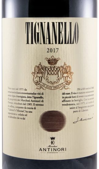 2017 Tignanello red 1.5L