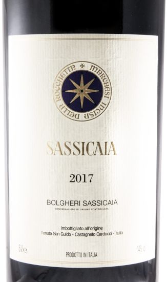 2017 Tenuta San Guido Sassicaia Bolgheri tinto 6L