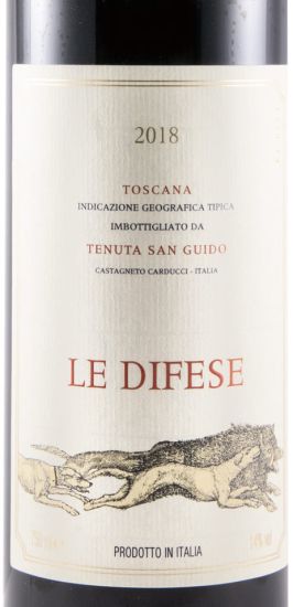 2018 Tenuta San Guido Le Difese Toscana tinto