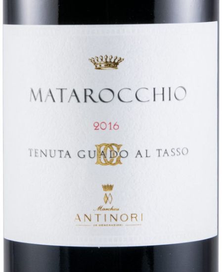 2016 Tenuta Guado al Tasso Matarocchio Bolgheri Superiore red