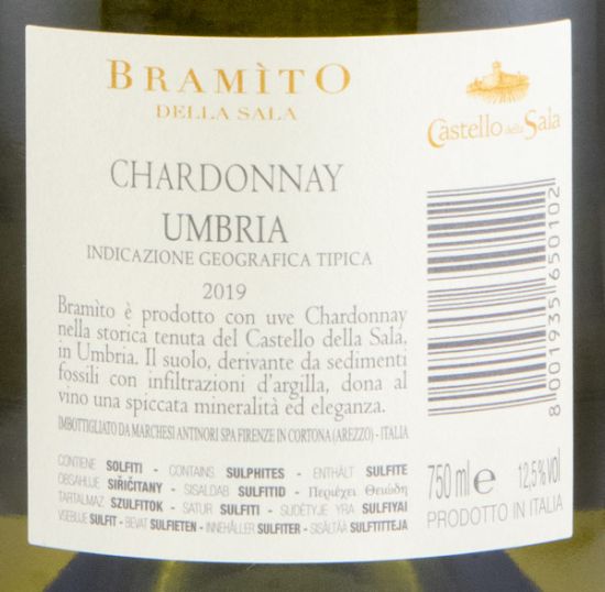 2019 Castello della Sala Bramìto della Sala Chardonnay white