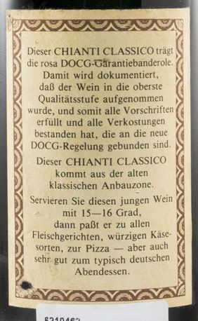 1984 Centrovini Chianti Classico red